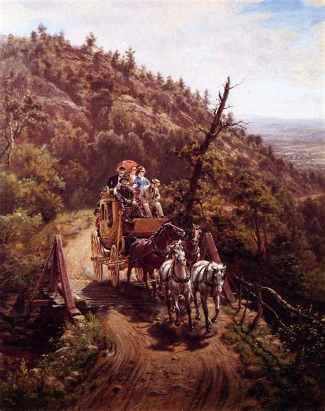 Stagecoach Painting at PaintingValley.com | Explore collection of ...