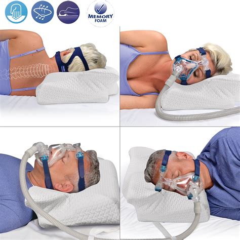 Moyeah Store CPAP Pillow Contour Pillow For Anti Snore Reduces Face Mask Pressure - Moyeah Store