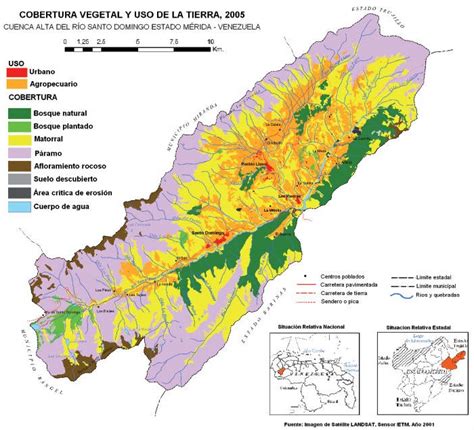 Mapa de Mérida - Mapa Físico, Geográfico, Político, turístico y Temático.