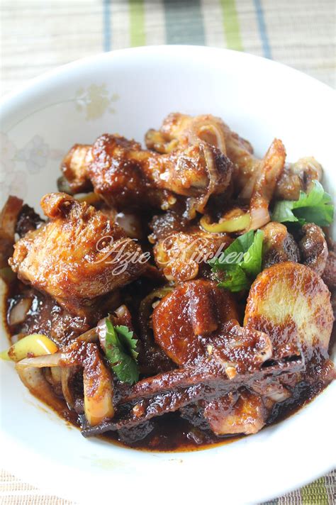 Ayam Masak Kicap Pedas Yang Sedap - Azie Kitchen