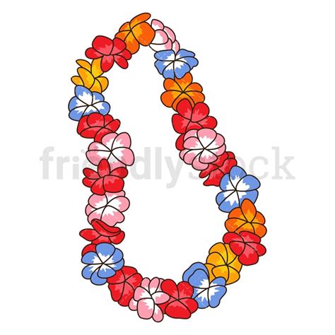 Free Clipart Hawaiian Lei Flower