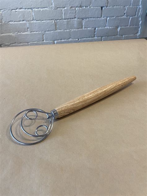 Danish Dough Whisk (Large) - Bee Sustainable | Beekeeping, Cheese Making, Baking and Preserving ...