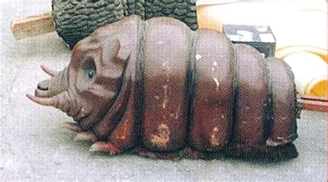 GMK Mothra Larva prop before being refurbished | Godzilla, Walrus ...