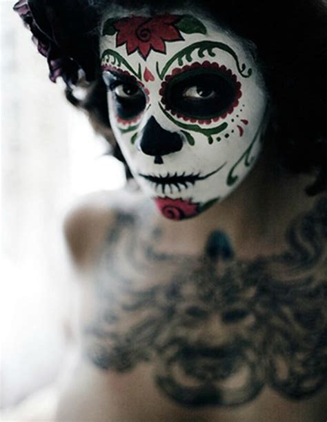 BEAUTY: Dia de los Muertos Skull Makeup