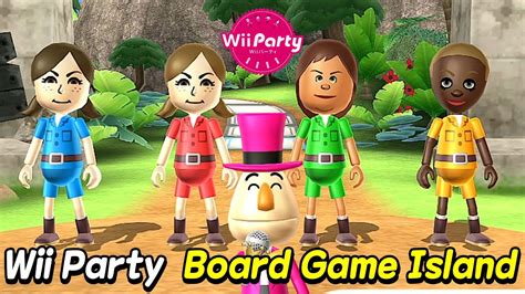 Wii Party Board Game Island gameplay (Master com) Lucia Vs Lucia Vs ...