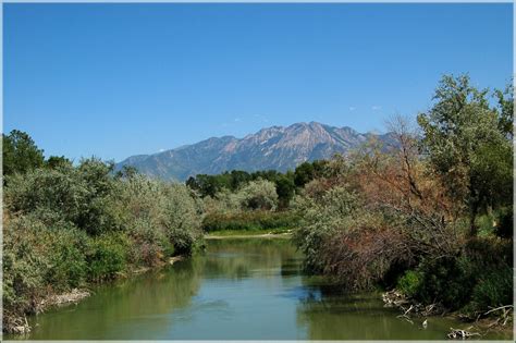 Mt. Olympus from the Jordan River | August 4, 2012, Salt Lak… | Flickr