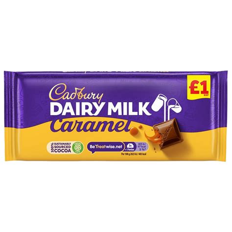 Cadbury Dairy Milk Caramel Bar 120g - Branded Household - The Brand For Your Home