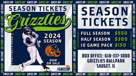 Season Tickets - Gateway Grizzlies