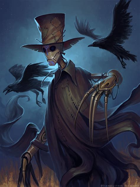 ArtStation - Jenkin the scarecrow