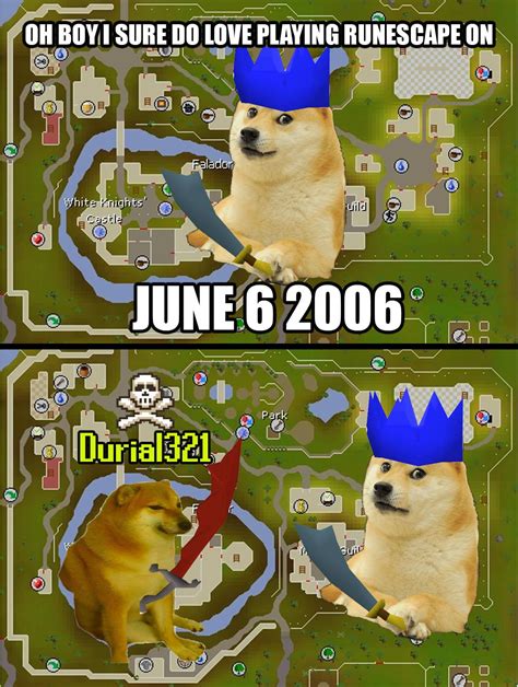 Le Falador Massacre had arrived : r/dogelore