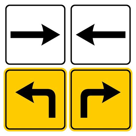 Printable Directional Arrows For Signs | Directional signage, Arrow, Arrow signs