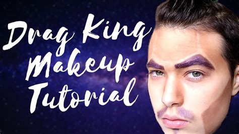 Drag King Makeup - YouTube