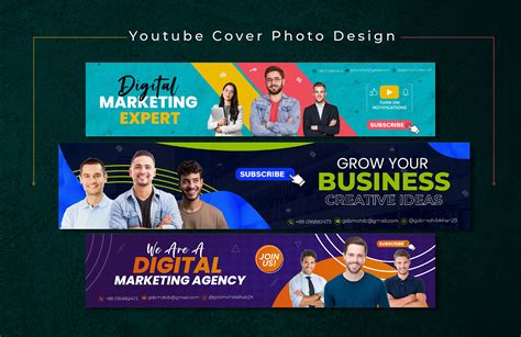 Best Youtube Cover Photo Design on Behance