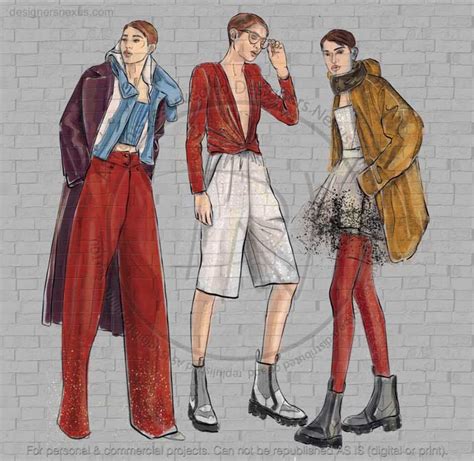 How To Draw Fashion Sketches In Illustrator