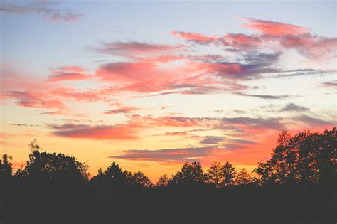 Royalty-Free photo: Beautiful sunset sky | PickPik