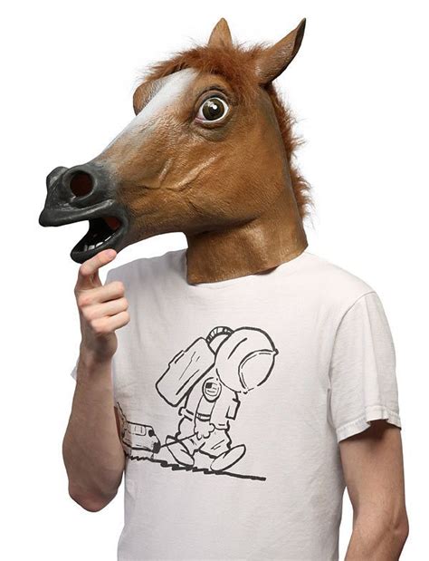 28 Wonderful Gifts For The Meme Lover In Your Life | Horse head mask ...