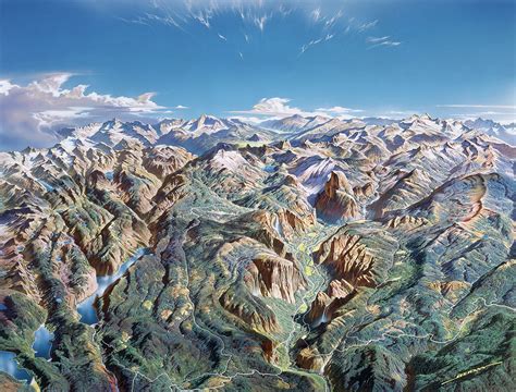 3D Terrain Maps: Sky or no sky?