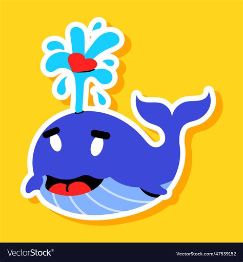 Blue whale Royalty Free Vector Image - VectorStock