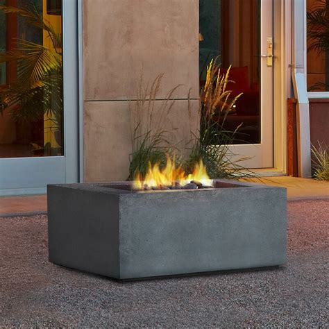 Real Flame Baltic Concrete Propane Fire Pit Table & Reviews | Wayfair