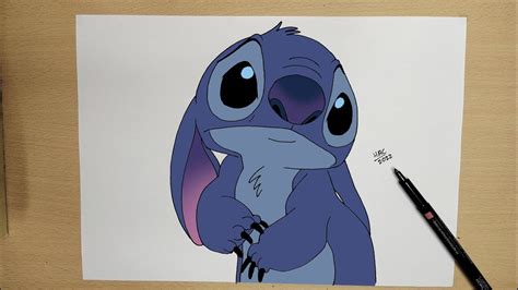 How To Draw Stitch Sad