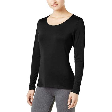 32 Degrees - 32 DEGREES Women's Cozy Heat Long-Sleeve Top Black XS - Walmart.com - Walmart.com