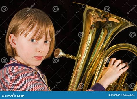 Euphonium Player Stock Photography - Image: 8380242