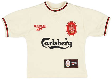 Liverpool Home football shirt 1993 - 1995. Sponsored by Carlsberg