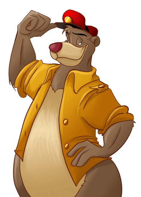 TaleSpin: Baloo (With images) | Disney art, Cool cartoons, Fan art