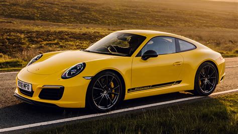 Download Car Yellow Car Vehicle Porsche 911 Carrera T HD Wallpaper