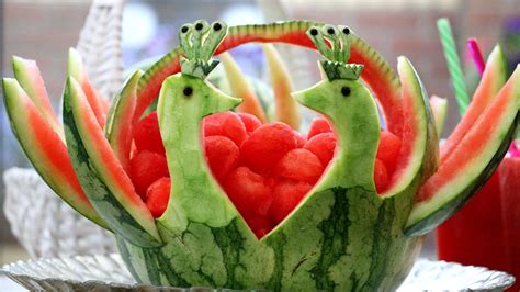 ItalyPaul - Art In Fruit & Vegetable Carving Lessons: Art In Watermelon ...