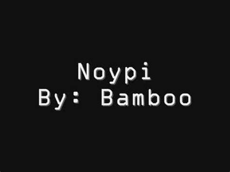 Noypi ( lyrics ) - Bamboo - YouTube