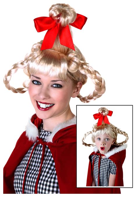 Amazon.com: Standard (Standard): Cindy Lou Who Costume: Clothing | Halloween costume wigs, Cindy ...