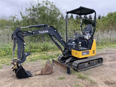 John Deere 17G Mini Excavator W/thumb And Buckets for sale from United States