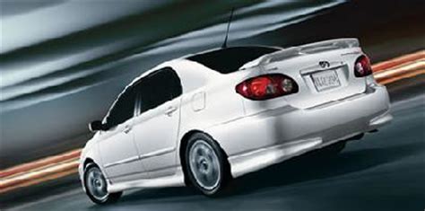 Toyota Corolla XRS 2005. Pictures. Specs.