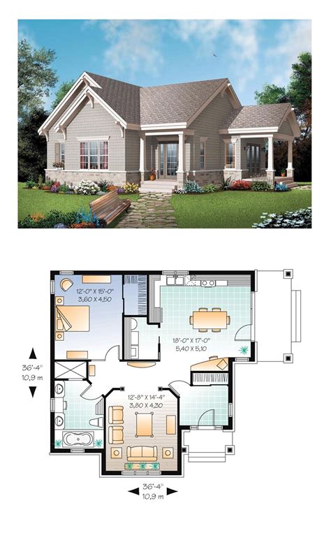 Craftsman Bungalow House Plans - homeplan.cloud