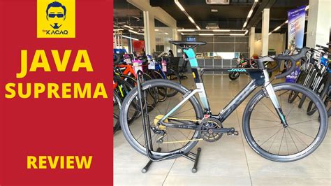 JAVA SUPREMA 2020 Carbon Shimano 105 11 Speed | Road Bike Malaysia Basikal Sepeda Review [ENGSUB ...