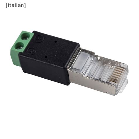 Italian RJ45 to RS485 Converter RJ45 Terminal Adapter RJ45 to RS485 ...