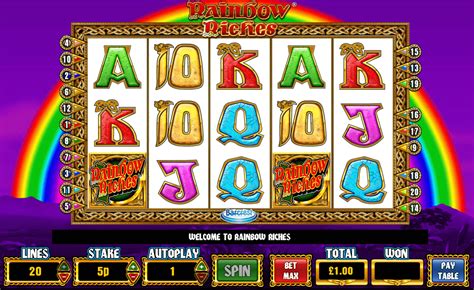 Rainbow Riches Slot Machine Free/Real Money ᐈ (18+)