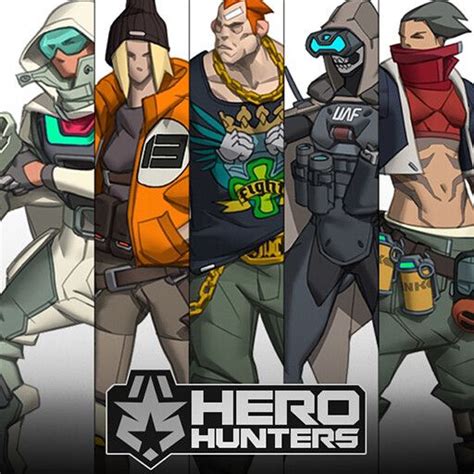 an image of the hero hunters characters