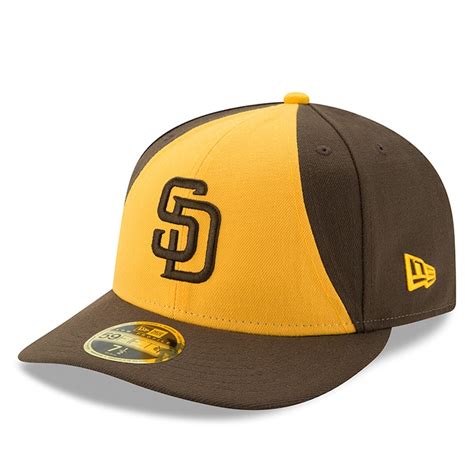 New Era San Diego Padres Brown 2017 Authentic Collection On-Field Low ...