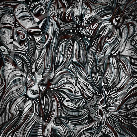 Abstract Paintings, Black and White Art, Abstract Art Prints, Psychedelic Art, Abstract drawings ...