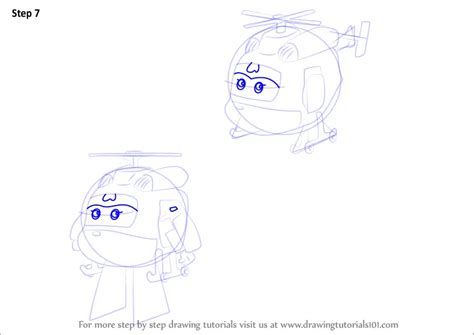 Learn How to Draw Dizzy from Super Wings (Super Wings) Step by Step ...