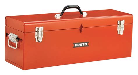 PROTO Steel Portable Tool Box, 9 1/2 in Overall Height, 26 in Overall ...