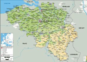 Maps of Belgium - Worldometer