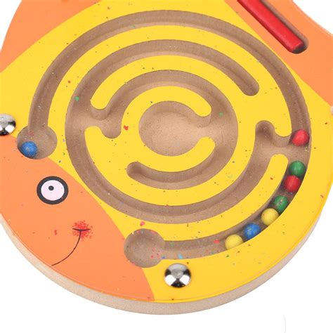 Mgaxyff Maze Toy, Magnetic Maze Toy,Wooden Magnetic Maze Educational ...