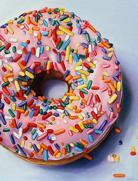 10 DONUTS ideas | donuts, food painting, donut art