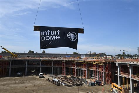 Sneak peek at Intuit Dome construction igniting Inglewood