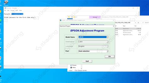 Resetter Epson L3210 Terbaru - Download & Cara Reset