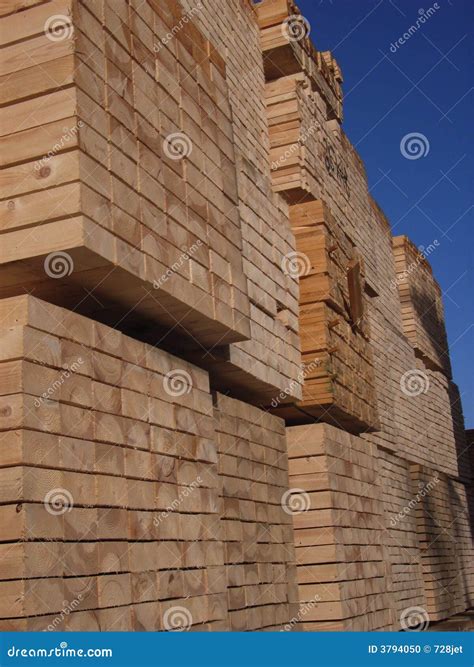 Sawn timber stock photo. Image of housing, grain, deforestation - 3794050