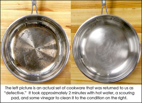 How to Clean Tarnished Stainless Steel Cookware - Lodging Kit Company